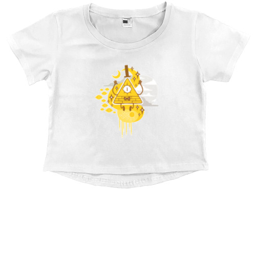 Kids' Premium Cropped T-Shirt - Gravity Falls 5 - Mfest