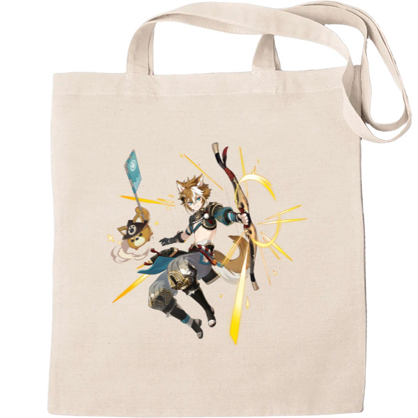 Tote Bag - gorou genshin impact 3 - Mfest