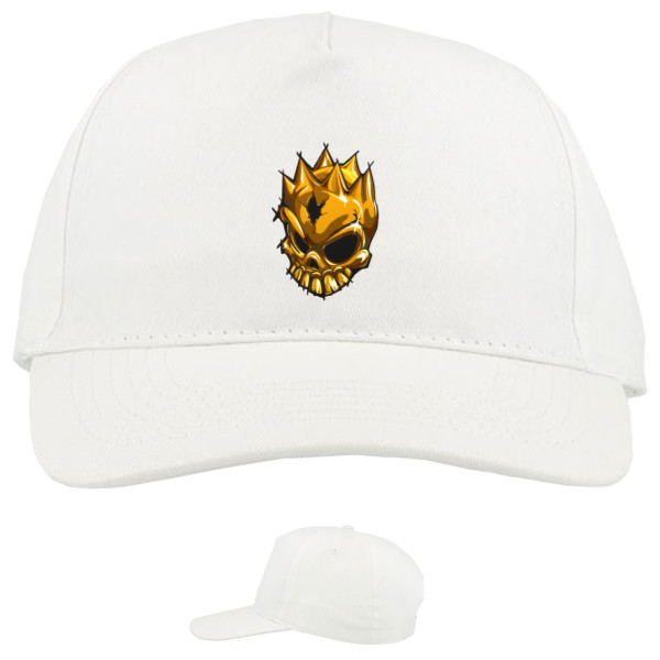 Baseball Caps - 5 panel - Gold Skull - Mfest