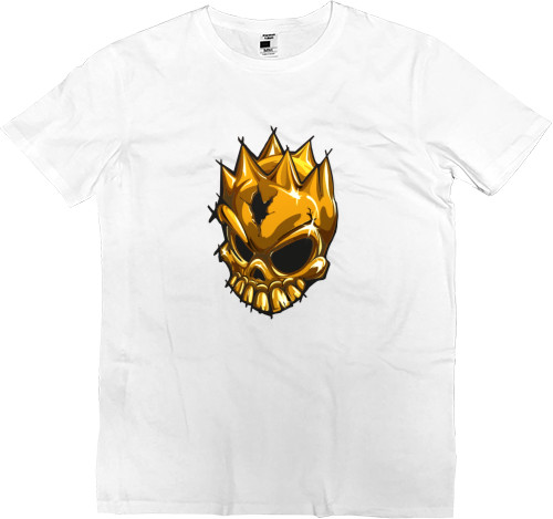 Kids' Premium T-Shirt - Gold Skull - Mfest