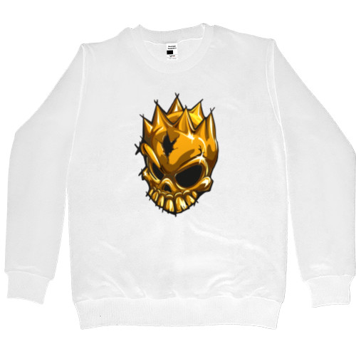 Men’s Premium Sweatshirt - Gold Skull - Mfest