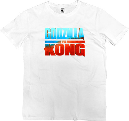 Kids' Premium T-Shirt - godzilla vs kong logo - Mfest