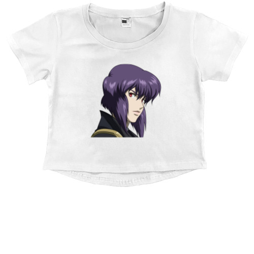 Kids' Premium Cropped T-Shirt - Ghost in the Shell 10 - Mfest