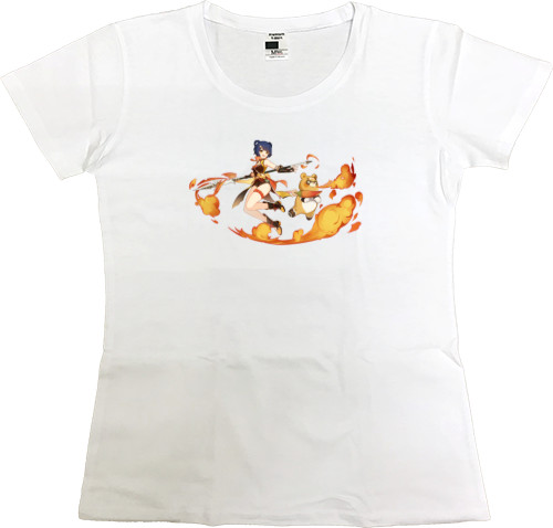 Women's Premium T-Shirt - genshin impact xiang ling 2 - Mfest