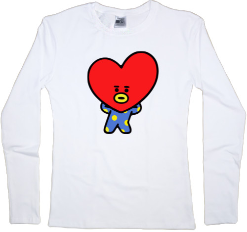 Women's Longsleeve Shirt - bt21 tata - Mfest