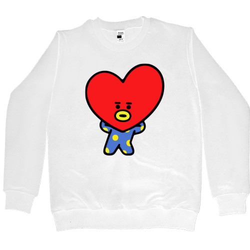 Women's Premium Sweatshirt - bt21 tata - Mfest