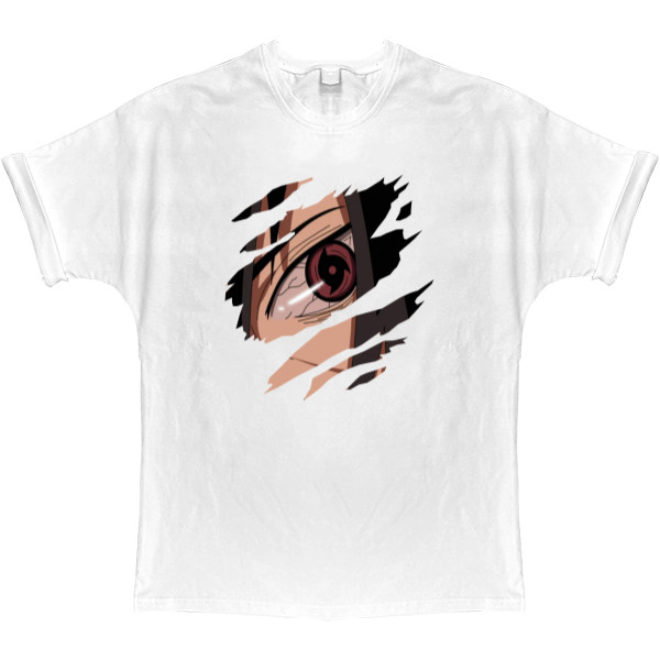 T-shirt Oversize - itachi mangekyou sharingan - Mfest