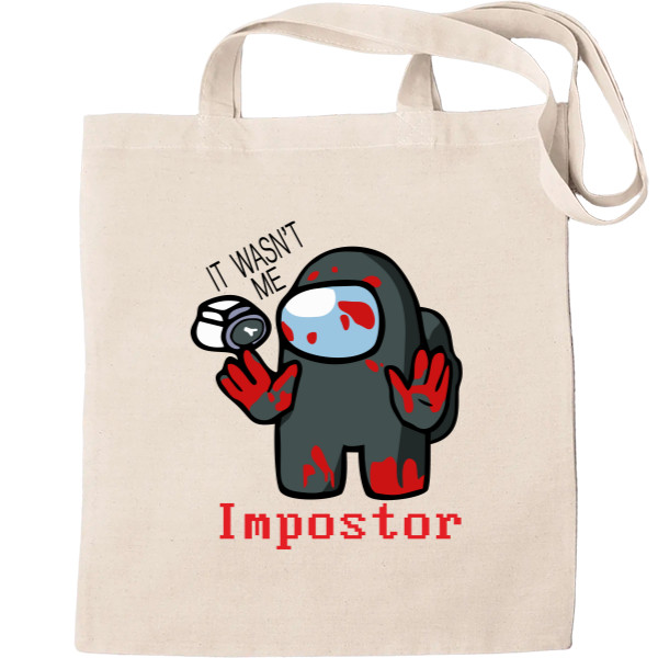 Tote Bag - it wasn't me impostor - Mfest