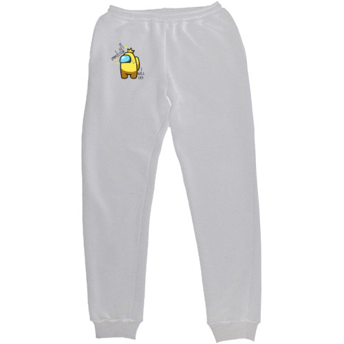 Men's Sweatpants - if I get impostor I will cry - Mfest