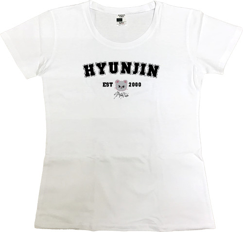 Women's Premium T-Shirt - hyunjin 3 - Mfest