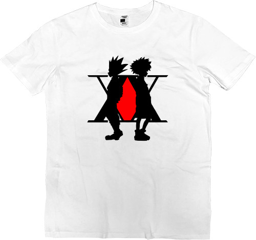 Men’s Premium T-Shirt - hunter x hunter logo - Mfest