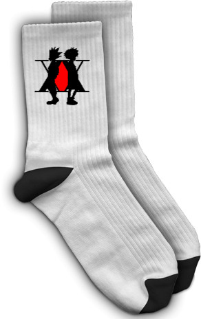 Socks - hunter x hunter logo - Mfest