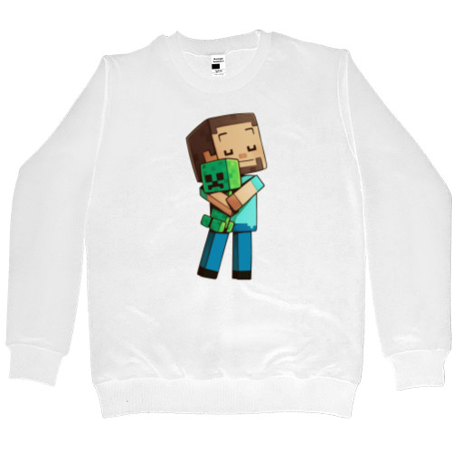 Men’s Premium Sweatshirt - Heroes from Minecraft - Mfest