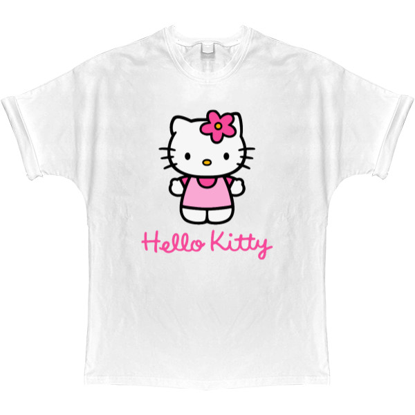 T-shirt Oversize - hello kitty 2 - Mfest