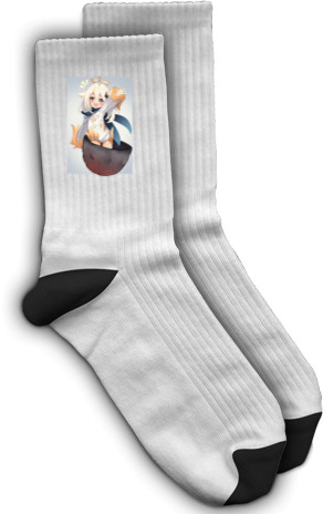 Socks - paimon genshin impact 2 - Mfest