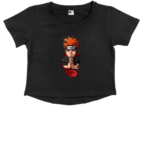 Kids' Premium Cropped T-Shirt - Pain - Mfest