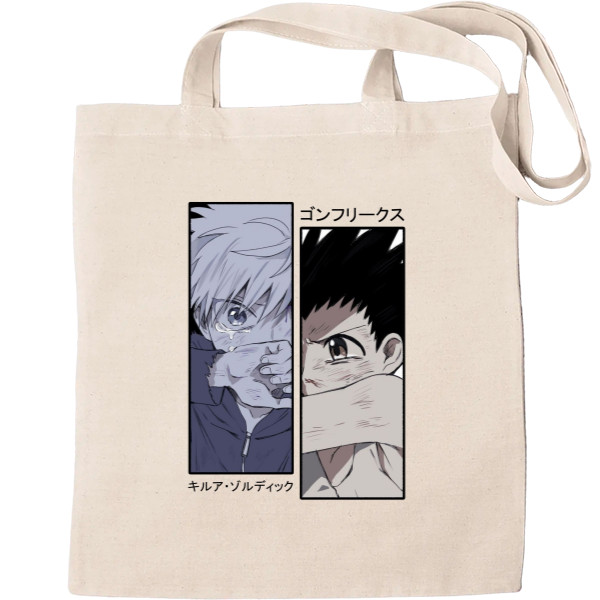 Tote Bag - gon and killua - Mfest