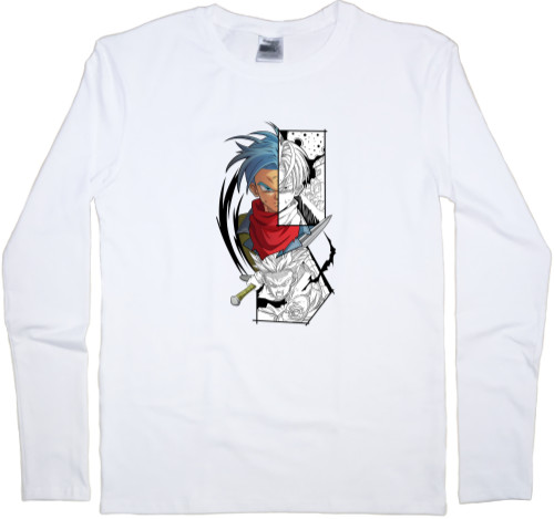 Kids' Longsleeve Shirt - dragon ball 3 - Mfest