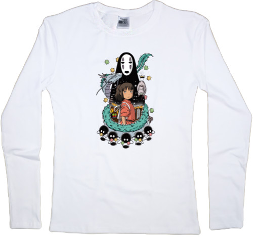 Women's Longsleeve Shirt - Унесённые призраками art - Mfest