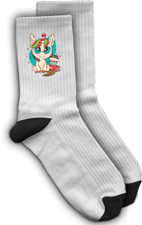 Socks - cute christmas - Mfest