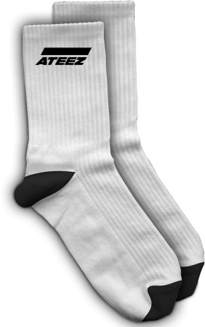 Socks - ateez logo - Mfest