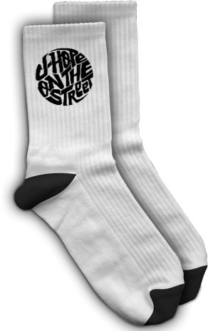 Socks - j hope bts logo - Mfest