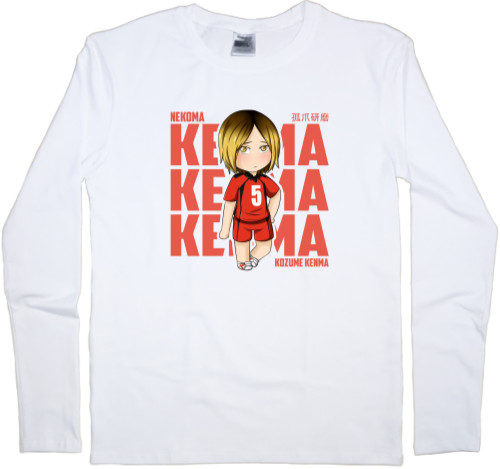 Футболка з Довгим Рукавом Чоловіча - Kozume Kenma - Mfest