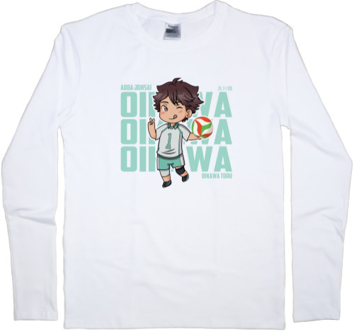 Kids' Longsleeve Shirt - Oikawa Toru - Mfest