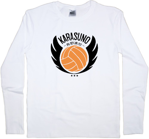 Men's Longsleeve Shirt - karasuno - Mfest