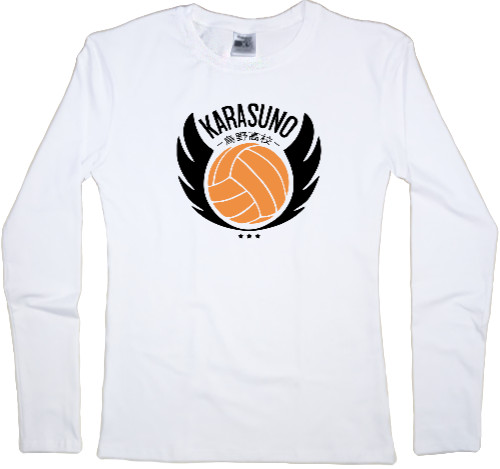 Women's Longsleeve Shirt - karasuno - Mfest