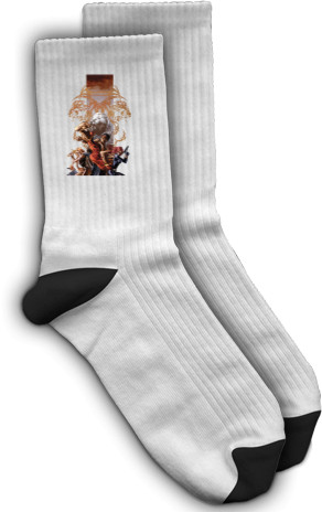 Socks - Shang-Chi art - Mfest