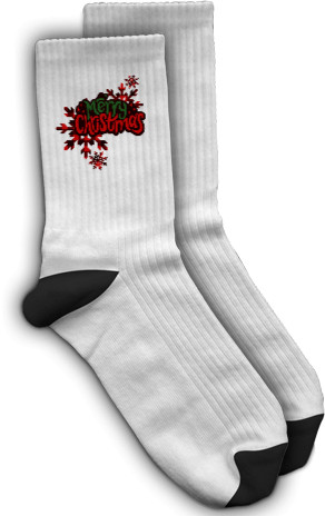 Socks - merry christmas - Mfest