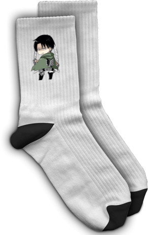 Socks - attack on titans chibi - Mfest