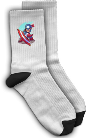 Socks - Captain America - Mfest