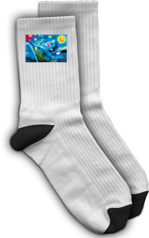 Socks - Van Gogh - Mfest