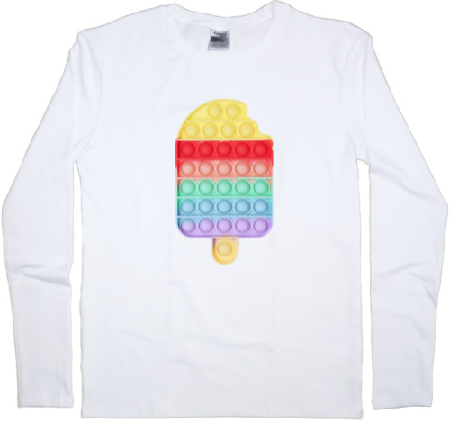 Men's Longsleeve Shirt - POP IT ICE CREAM - Mfest