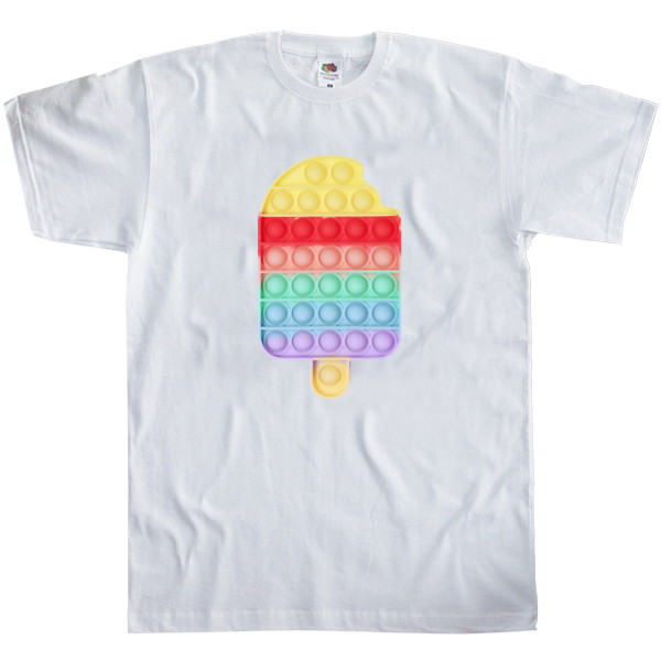 Kids' T-Shirt Fruit of the loom - POP IT ICE CREAM - Mfest