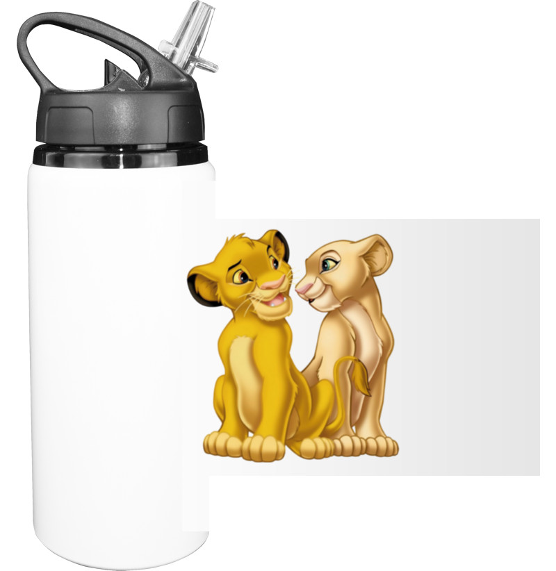 Sport Water Bottle - lion king - Mfest