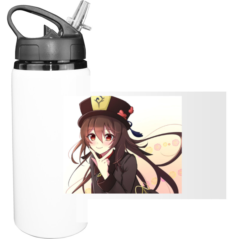 Sport Water Bottle - Hu Tao - Mfest