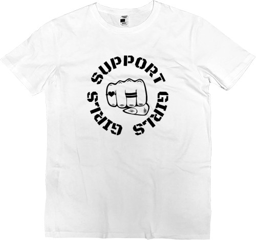 Kids' Premium T-Shirt - girls support girls - Mfest