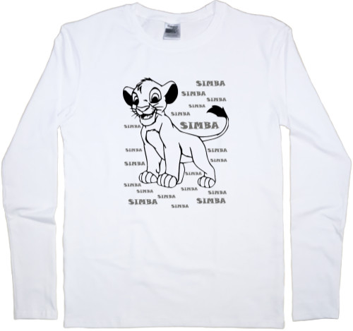 Men's Longsleeve Shirt - Simba2 - Mfest