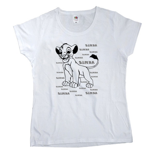 Women's T-shirt Fruit of the loom - Simba2 - Mfest