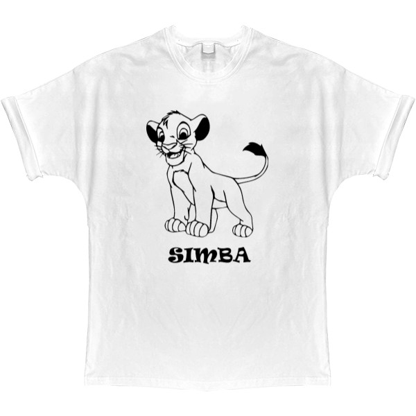 T-shirt Oversize - Simba - Mfest