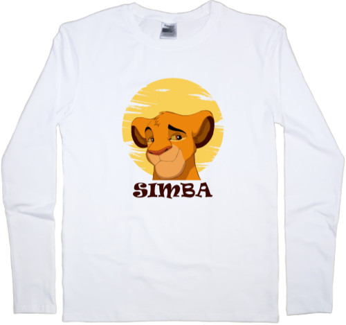 Men's Longsleeve Shirt - Simba and the sun2 - Mfest