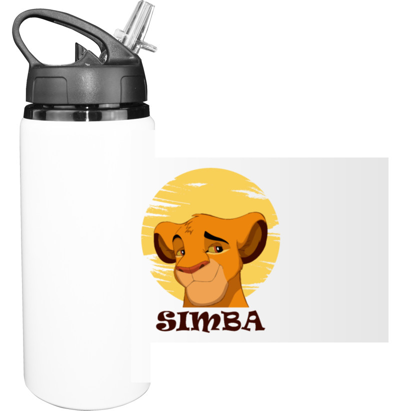 Sport Water Bottle - Simba and the sun2 - Mfest