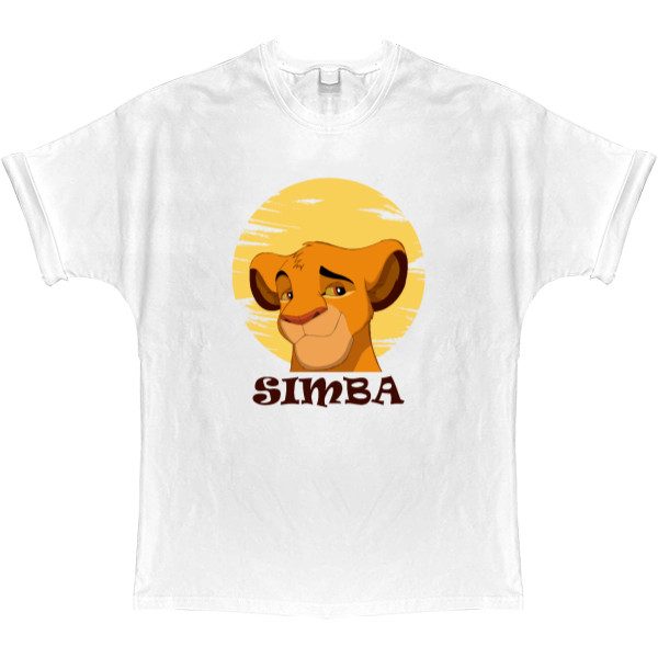 T-shirt Oversize - Simba and the sun2 - Mfest