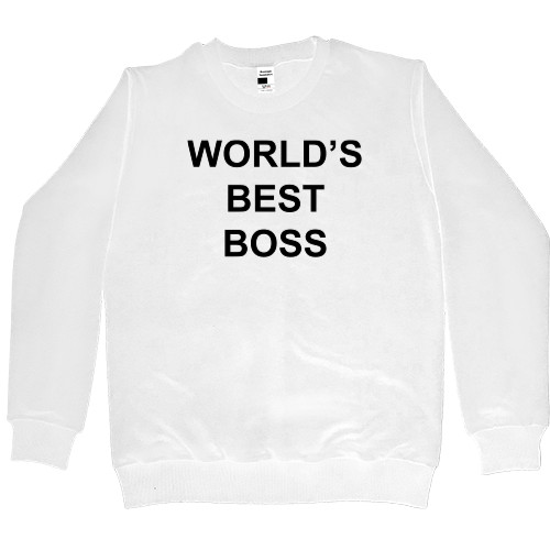 Women's Premium Sweatshirt - Worlds best boss - Mfest