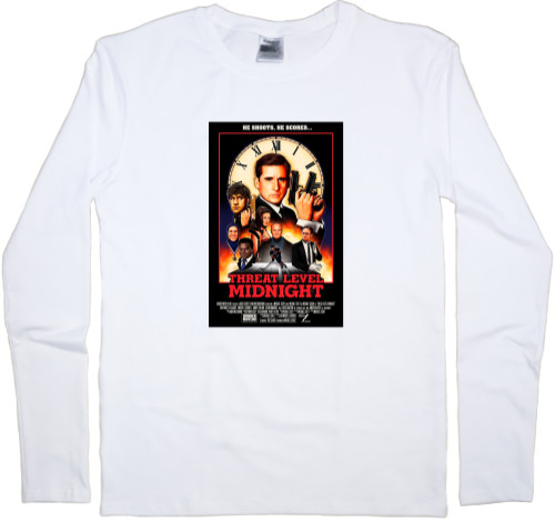 Men's Longsleeve Shirt - threat level midnight 2 - Mfest