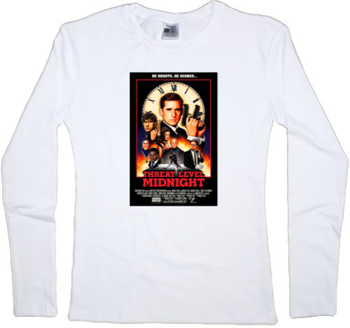 Women's Longsleeve Shirt - threat level midnight 2 - Mfest