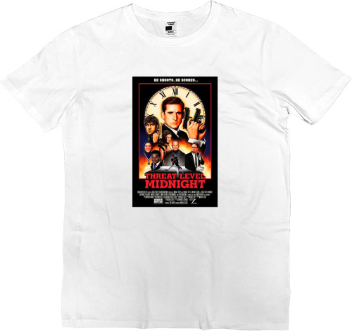 Men’s Premium T-Shirt - threat level midnight 2 - Mfest